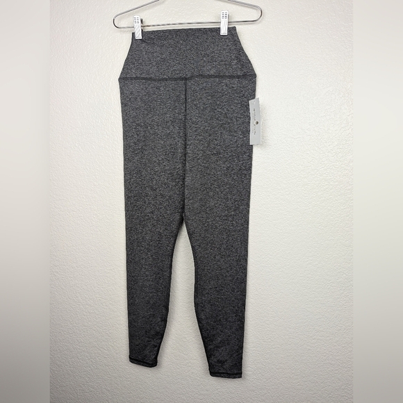 NWT Spiritual Gangster intent tech heather gray leggings 7/8 - Picture 1 of 3